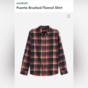 Alesbury
Puente Brushed Flannel Shirt
Orange - XL